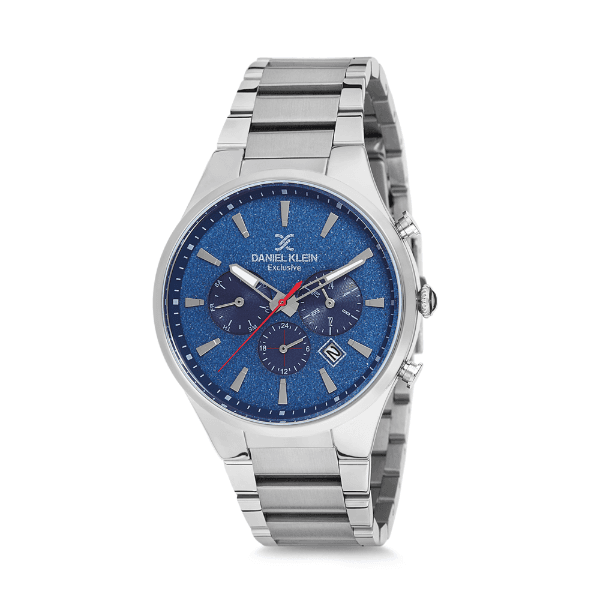 Anúncio: Relógio Analógico Masculino Daniel Klein Exclusive DK12173-3 - Prata e Azul