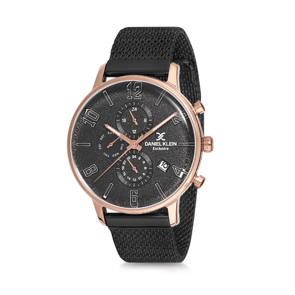 Anúncio: Relógio Analógico Masculino Daniel Klein Exclusive DK12165-6 - Rosa Ouro e Preto