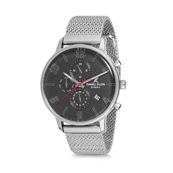 Anúncio: Relógio Analógico Masculino Daniel Klein Exclusive DK12165-5 - Prata e Preto
