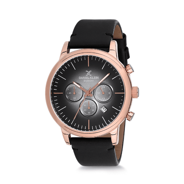 Anúncio: Relógio Analógico Masculino Daniel Klein Exclusive DK12162-3 - Preto e Rosa Ouro