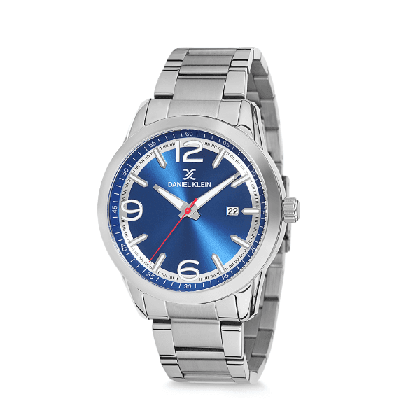 Anúncio: Relógio Analógico Masculino Daniel Klein Premium DK12141-4 - Prata e Azul