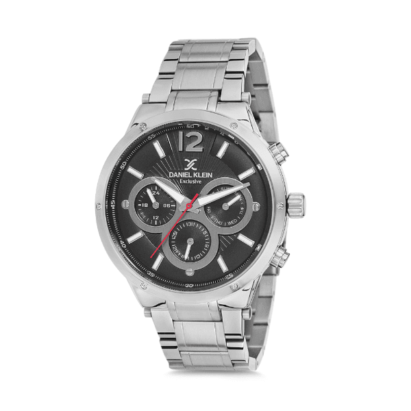 Anúncio: Relógio Analógico Masculino Daniel Klein Exclusive DK12137-2 - Prata e Preto