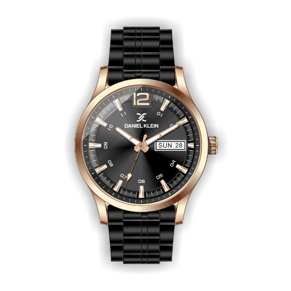 Anúncio: Relógio Analógico Masculino Daniel Klein Premium DK.1.12420-6 - Rosa Ouro e Preto
