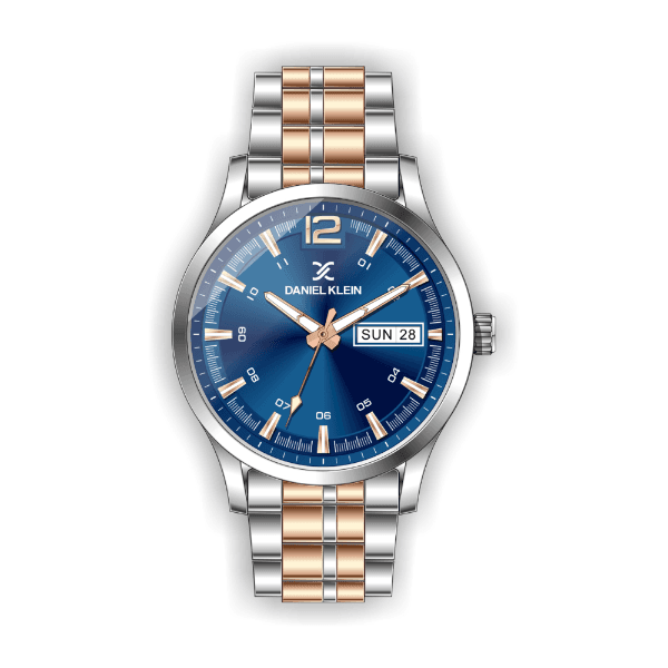 Anúncio: Relógio Analógico Masculino Daniel Klein Premium DK.1.12420-5 - Prata e Rosa Ouro