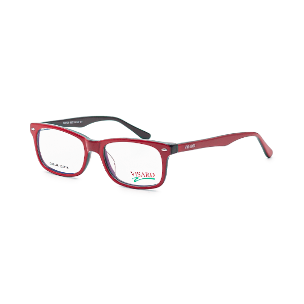 Anúncio: Armação para Óculos de Grau Visard OA8128 C1 Tam. 52-18-140mm - Vermelho/Preto