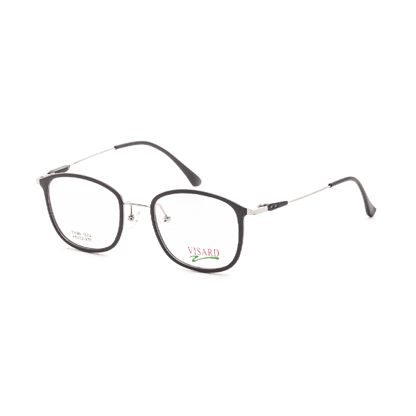 Anúncio: Armação para Óculos de Grau Visard TR90 1820 C2 Tam. 48-12-138mm - Prata/Preto