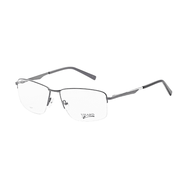 Anúncio: Armação para Óculos de Grau Visard A2371 C1 Tam. 60-17-142mm - Preto/Prata