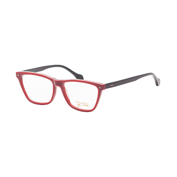 Anúncio: Armação para Óculos de Grau Visard A0131 C11 Tam. 54-15-140 mm - Preto/Vermelho
