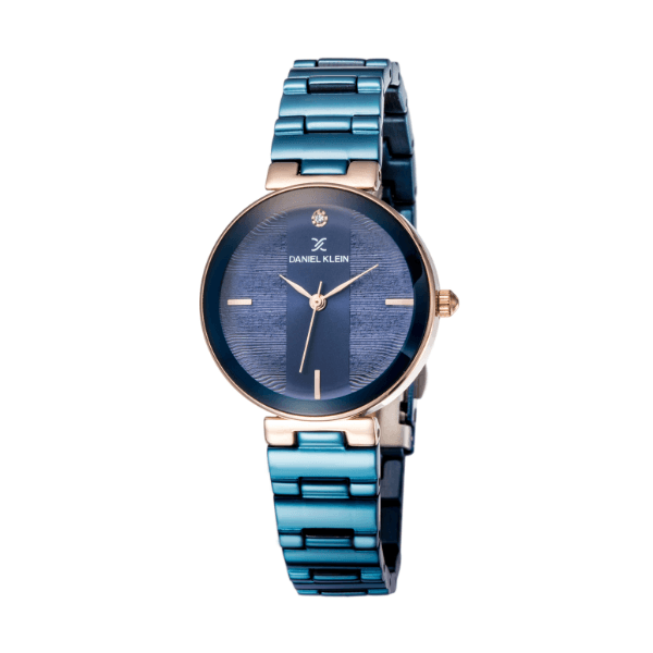 Anúncio: Relógio Analógico Feminino Daniel Klein Premium DK11955-4 - Azul/Rosa Ouro