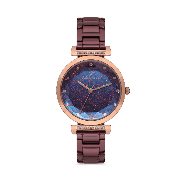 Anúncio: Relógio Analógico Feminino Daniel Klein Premium DK.1.12536-6 - Vermelho/Rosa Ouro