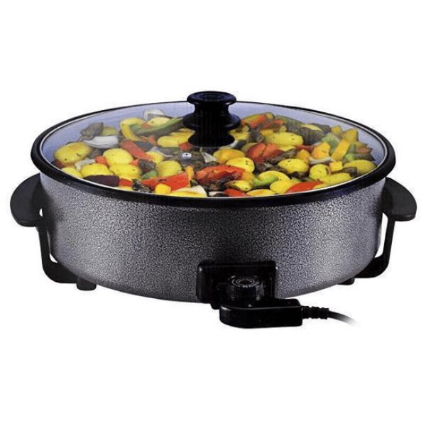 Anúncio: Panela Pizzera Eletrica Megastar PZ410 1.800 Watts 220 - 240 V ~ 50/60 HZ - Preta