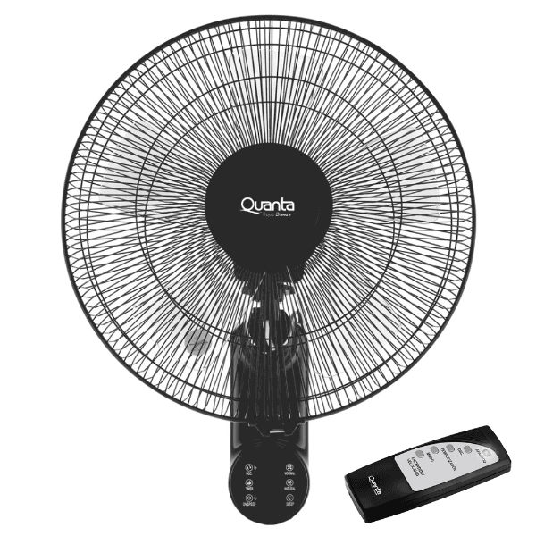 Anúncio: Ventilador de Parede Quanta Tropic Breeze QTVPTB16 / 60W / Com Controle Remoto / 3 Velocidades / 16'' / 220V - Preto