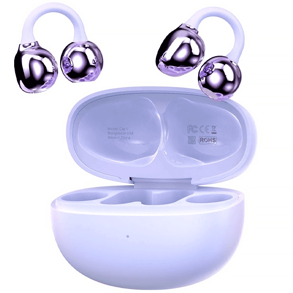 Anúncio: Fone de Ouvido Sem Fio G-TiDE Clip 1 Com Bluetooth - Roxo