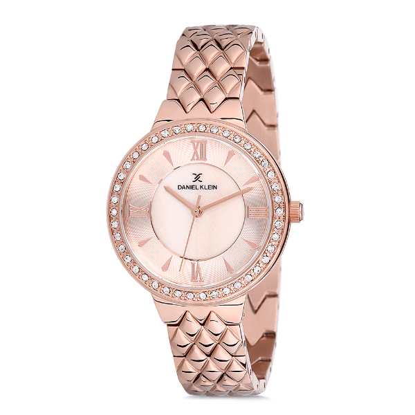 Anúncio: Relogio Analogico Feminino Daniel Klein DK12081-1 Premium Ladies / Pulseira de Aço Inoxidável - Rose Gold
