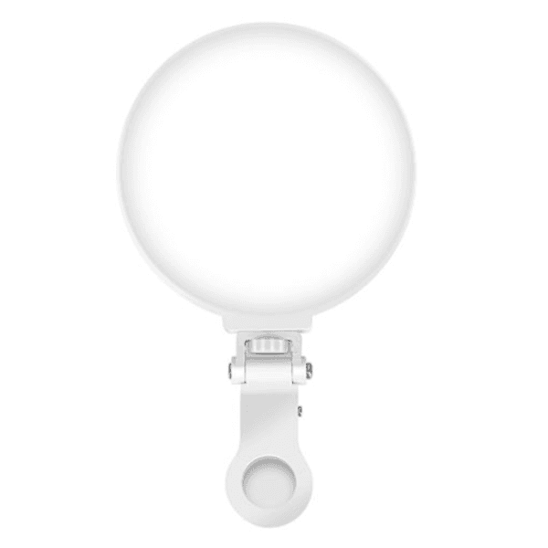 Anúncio: Mini Luz LED Luo LU-590 Iluminação Portátil de Bolso Com Suporte Para Celular / 1500Mah / Recarregavel - Branco