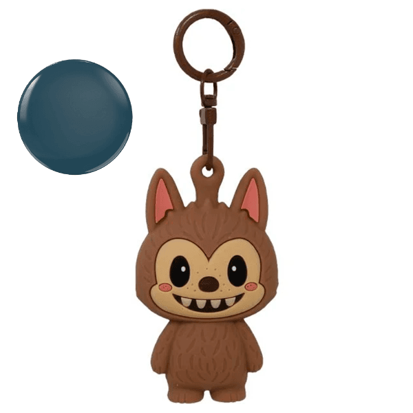 Anúncio: Chaveiro Com Rastreador Inteligente Pet-Tag Tagu Série Monster - Choco