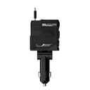 Anúncio: Carregador Para Carro Car Fast A1 4 em 1 / USB-C / USB-A + Cabo USB-C - Lightning Embutido - Preto