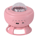 Anúncio: Speaker / Caixa de Som Luminaria SAW25183 Galaxy Light Portatil / Recarregavel - Rosa