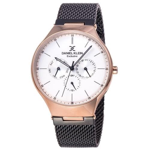 Anúncio: Relógio Analógico Daniel Klein Exclusive DK11820-5 Masculino, Metal - Preto e Rosa Ouro