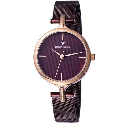 Anúncio: Relógio Analógico Daniel Klein Premium DK11914-4 Feminino Pulseira de Aço Inoxidável - Roxo e Rosa Ouro
