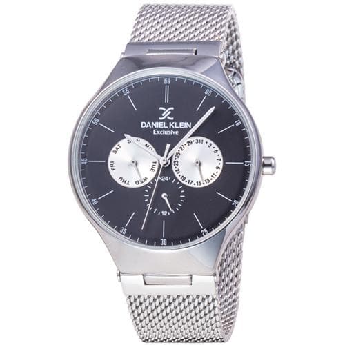Anúncio: Relógio Analógico Daniel Klein Exclusive DK11820-2 Masculino, Metal - Prata e Preto
