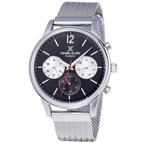 Anúncio: Relógio Analógico Daniel Klein Exclusive DK11906-2 Masculino Pulseira de Aço Inoxidável - Prata e Preto