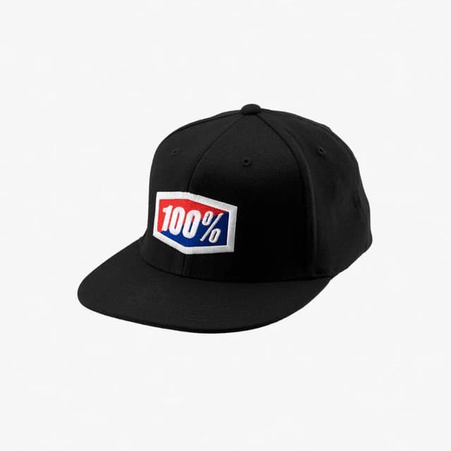 Gorra 100% Flexfit L/XL Preto