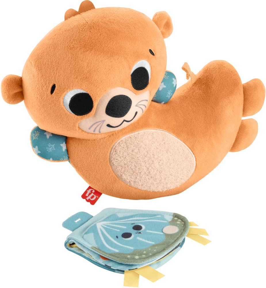 Brinquedo 2 Em 1 Rockin' Tummy Time Otter Fisher-Price