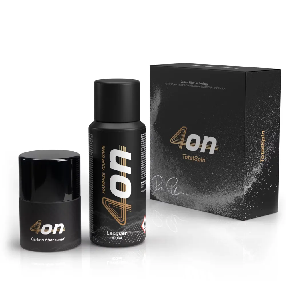 4ON Totalspin Lacquer Carbon Sand 100ml