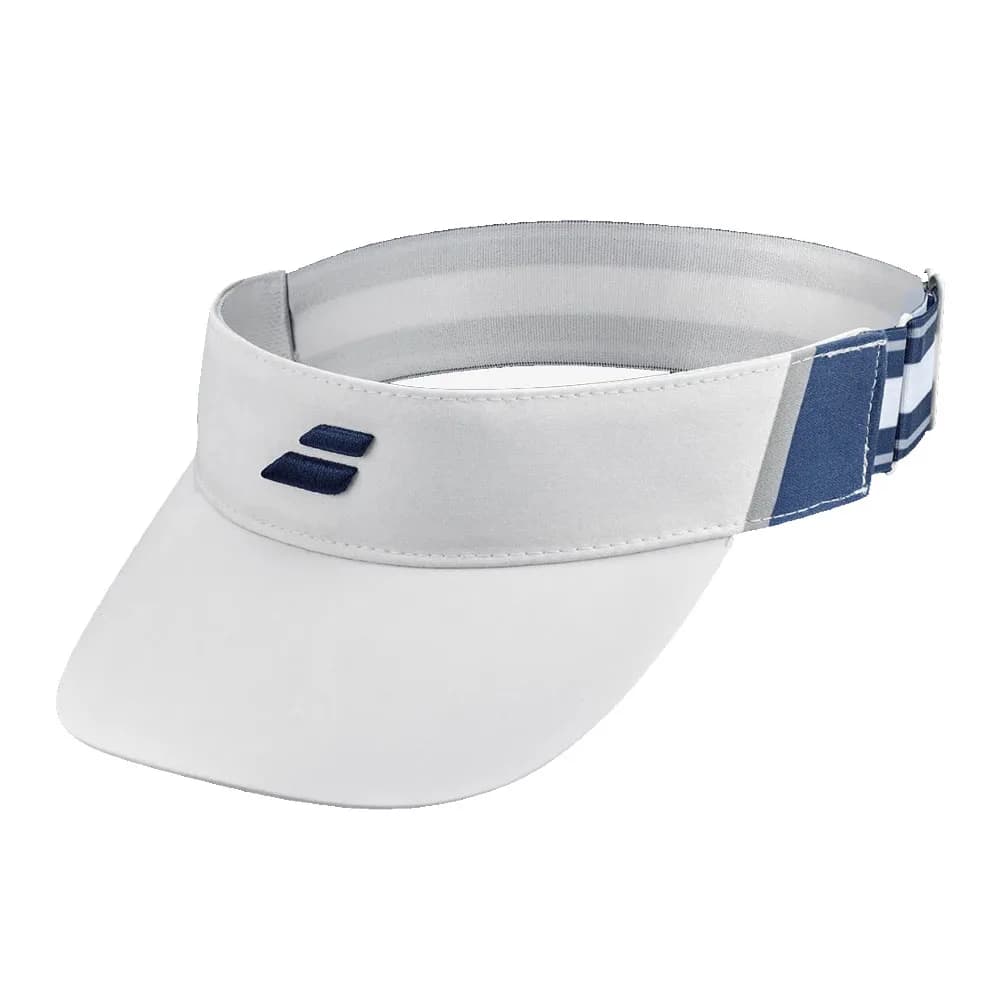 Acessório Visor Babolat Feminino Tênis Elástico Visor Branco/Azul Estado