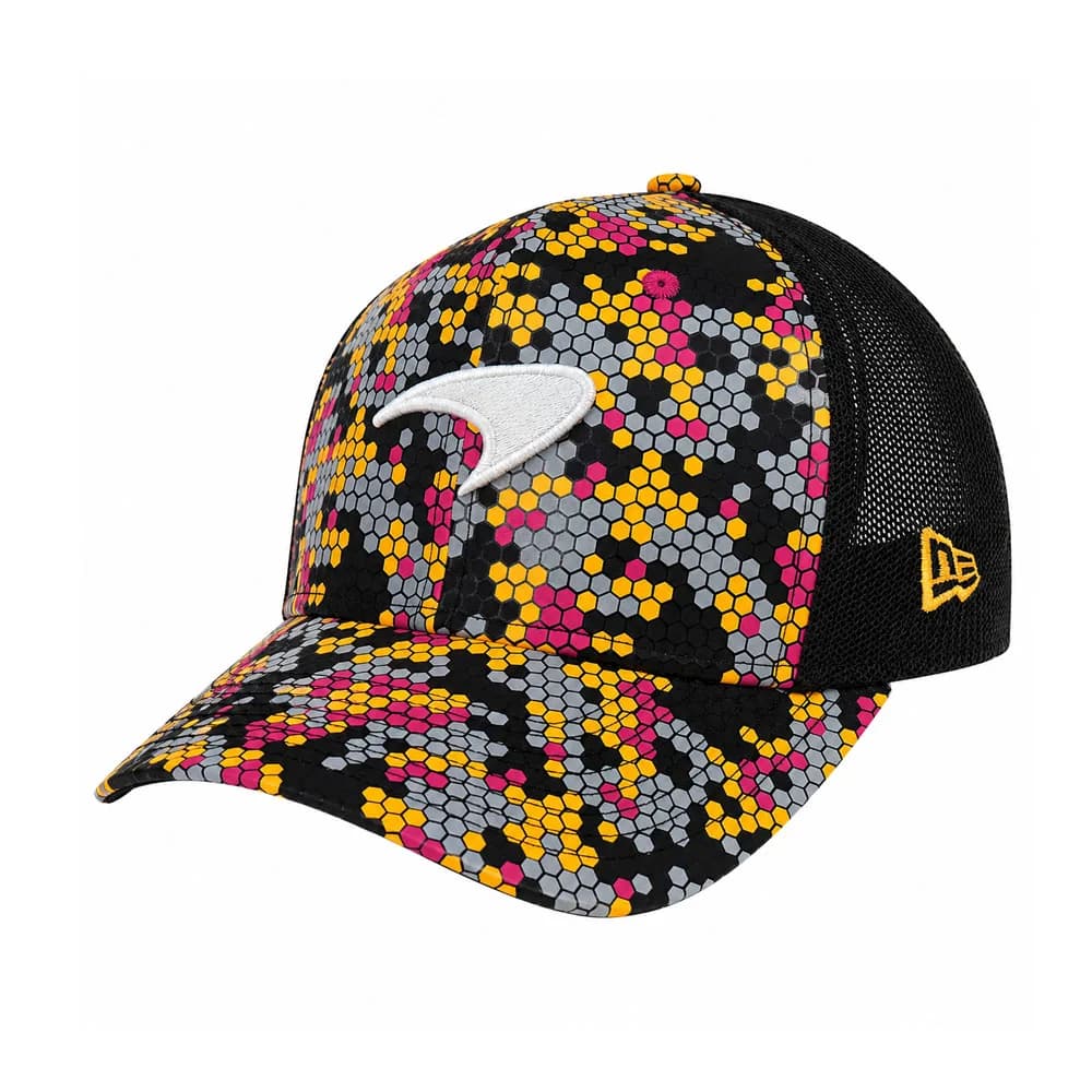 Acessórios New Era Gorros F1 9FIFTY McLaren Racing Singapore Race Special Preto/Laranja