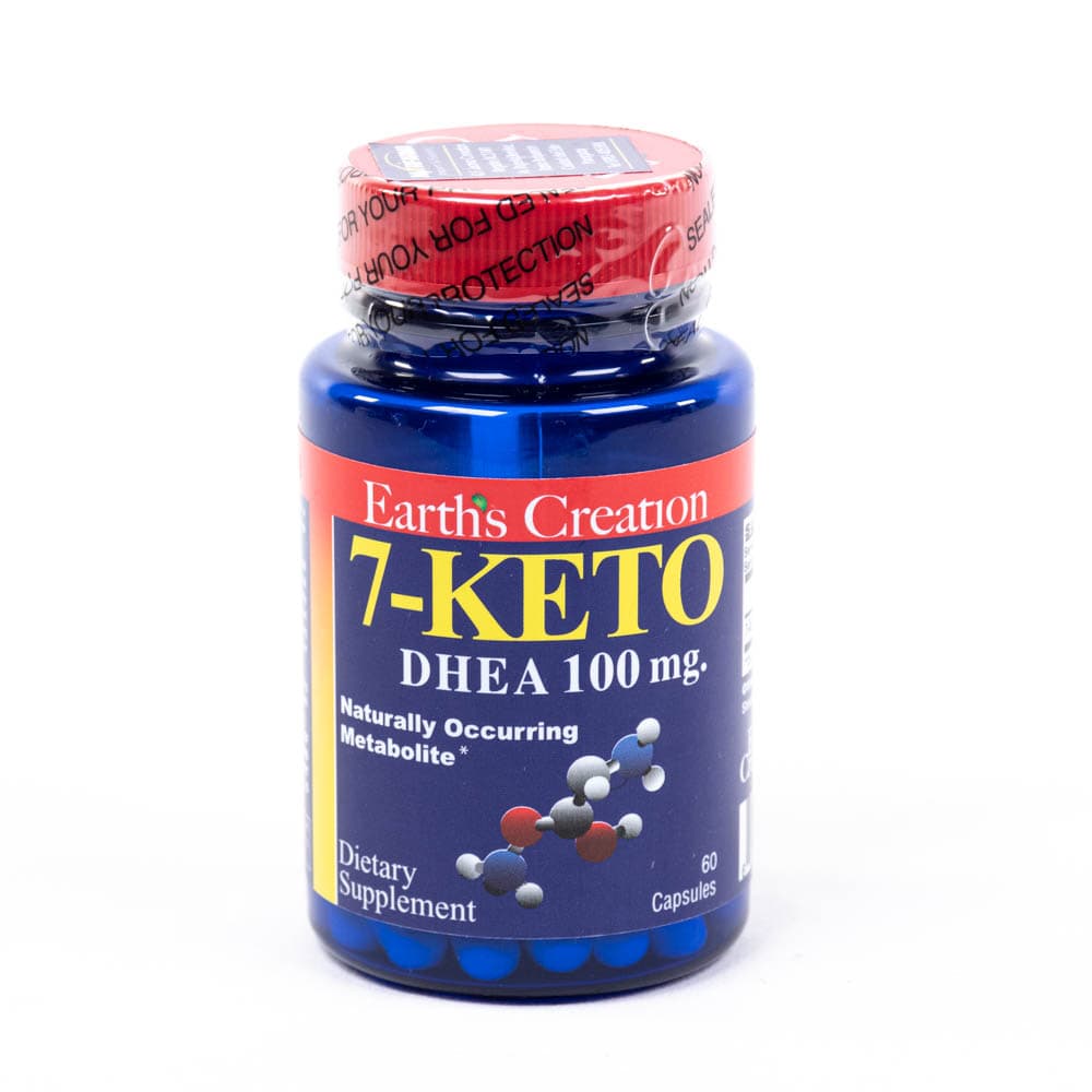 Cápsulas Earth's Creation 7 Keto Dhea 100MG 60