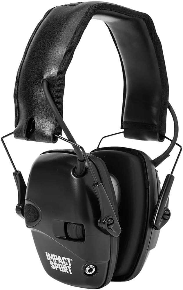 Abafador Eletrônico Howard Leight Impact Sport Preto