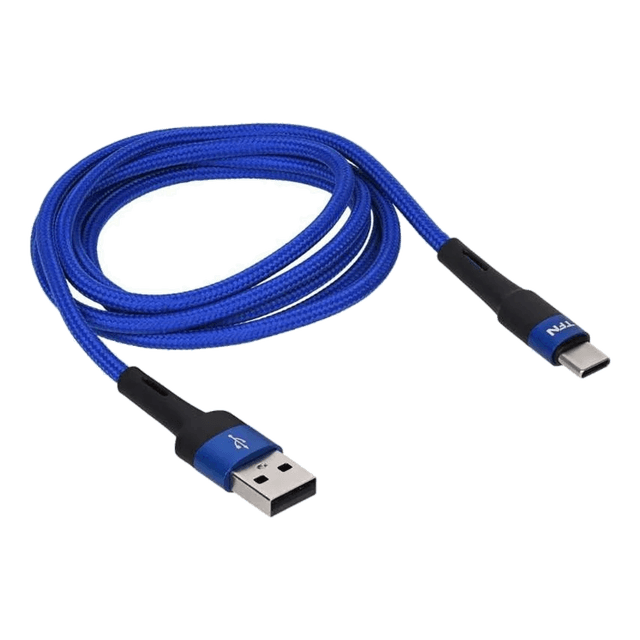 Cabo USB Tfn C-Env-AC1MBL Type-C 1.2M 2A Blue