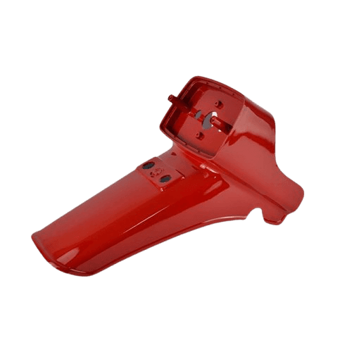 Ac Mini Moto Ghis E-Cycle Paralama Traseira Vermelho