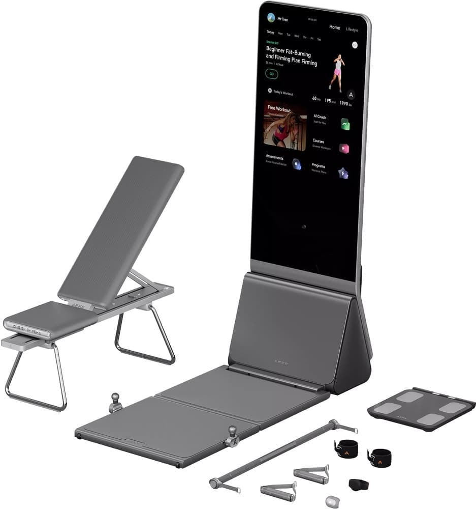Academia Inteligente Aeke Smart Home Gym K1 + Banco de Treino B1
