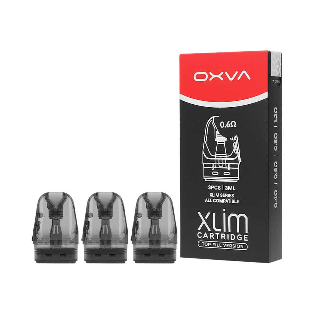 Cartucho de Filtro Oxva Xlim 0.6 Ohm 3 Peças 3ml