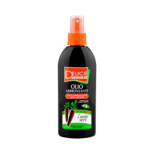 Protetor Solar Delice Solaire Spray Cenoura Preta 150ml