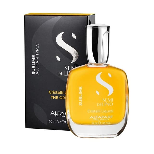 Óleo Capilar Alfaparf Milano Semi Di Lino Sublime 50ml