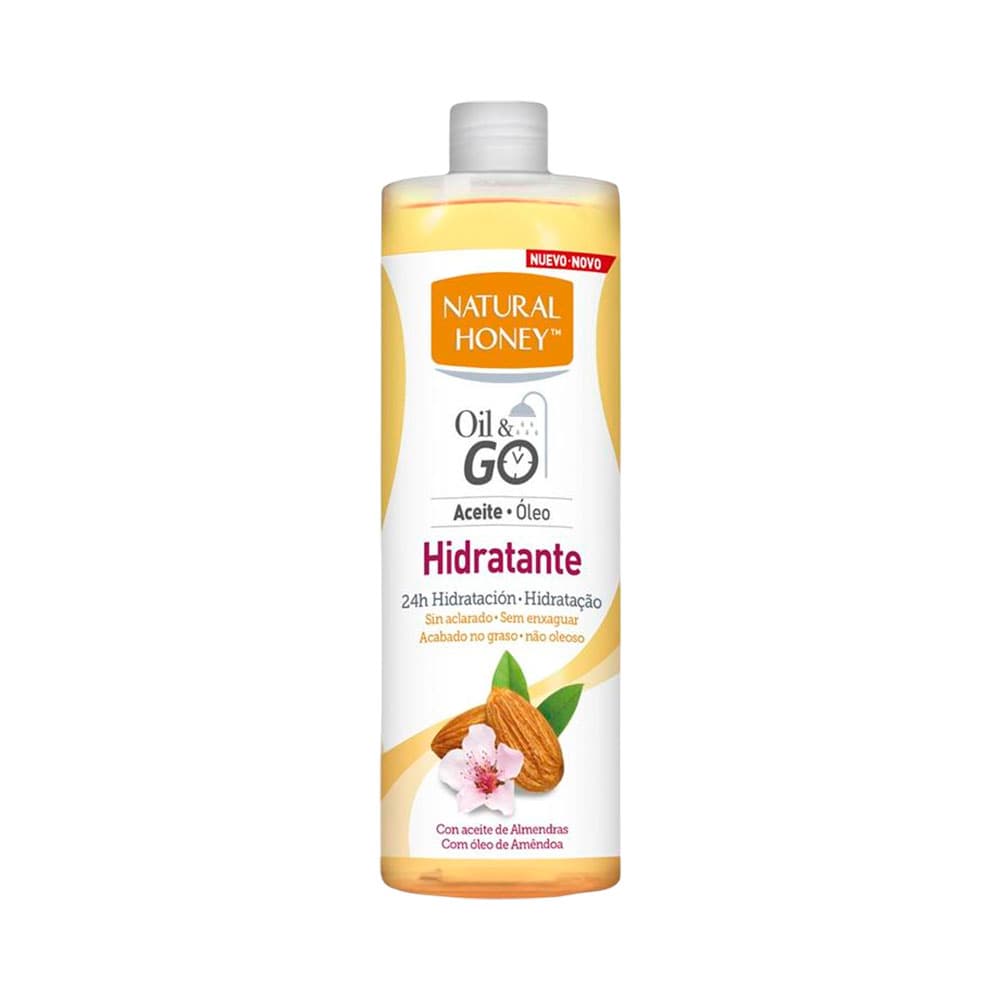 Óleo Corporal Natural Honey Oil & Go Amêndoas Hidratante 250ml