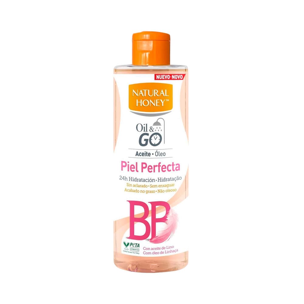 Óleo Corporal Natural Honey Oil & Go Lino Piel Perfecta 250ml