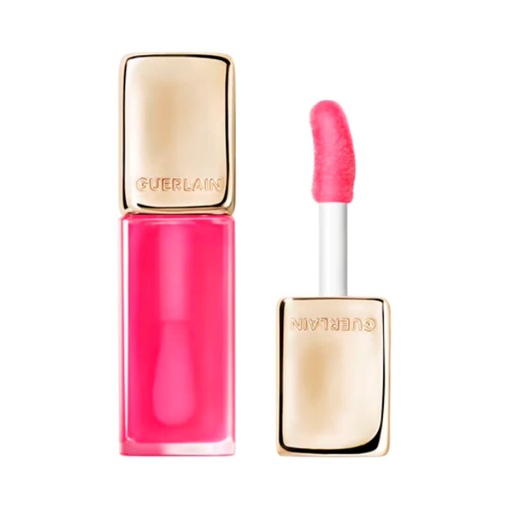 Batom Guerlain KissKiss Bee Glow 458 Pop Rose Glow 9.5ml