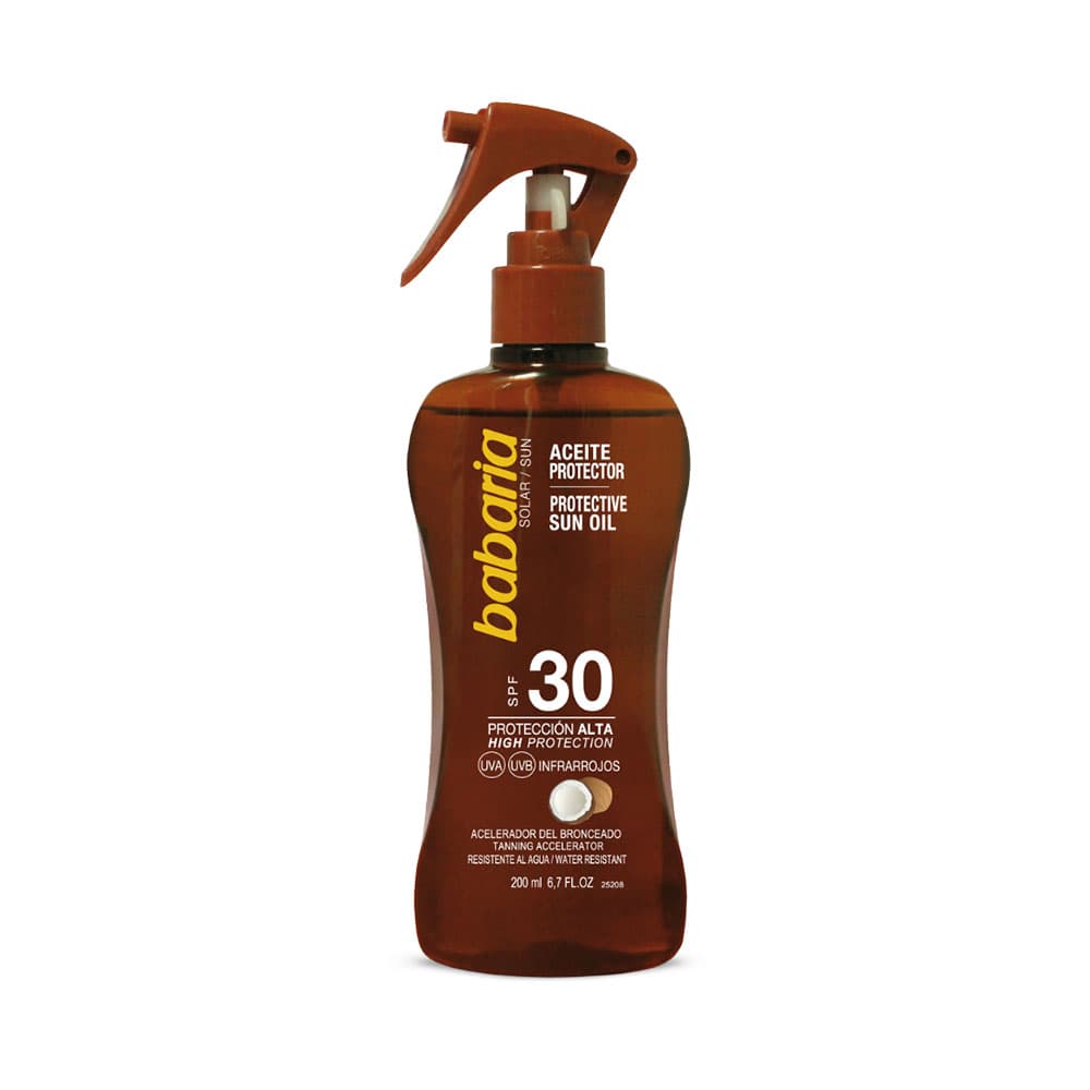Protetor Solar Babaria Resistente À Água FPS30 200ml