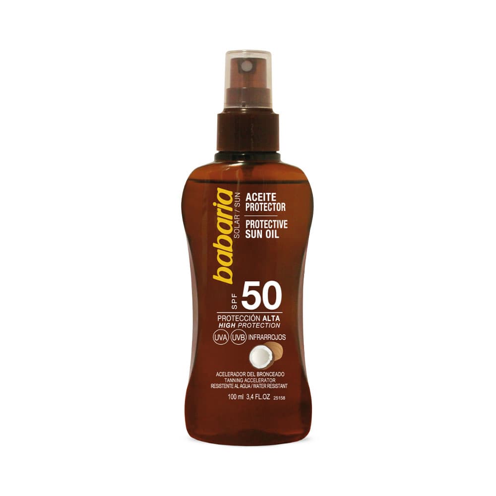 Protetor Solar Babaria Resistente À Água FPS50 200ml