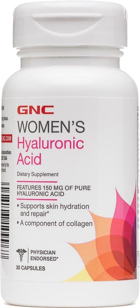 Suplemento Gnc Women's Hyaluronic Acid - 30 Cápsulas