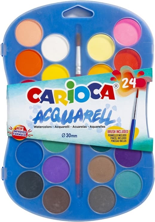 Aquarela Carioca Pincel - 42405 (24 Cores)