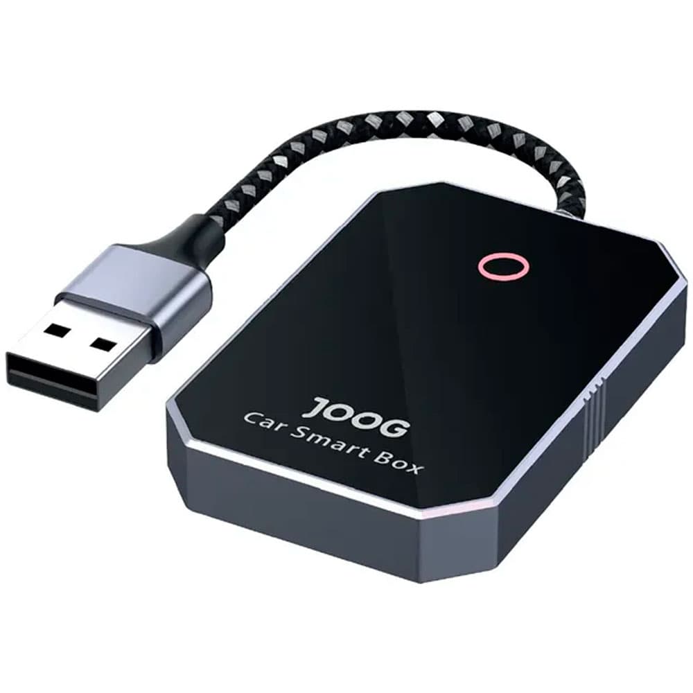 Adaptador Automotivo Joog Smartbox Jg-Cp14 Bluetooth Wi-Fi Preto