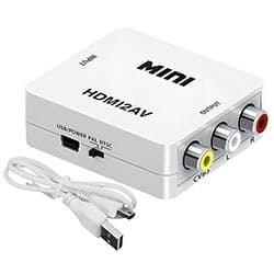Adaptador Conversor HDMI para Rca Original Brand Full HD 1080
