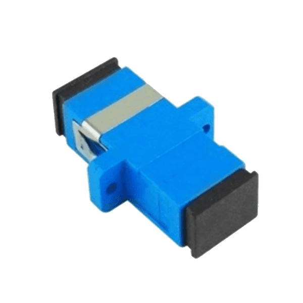 Adaptador de Fibra Óptica Lanpro Simplex-Blue Sm Sc Upc com 8 Peças - Azul