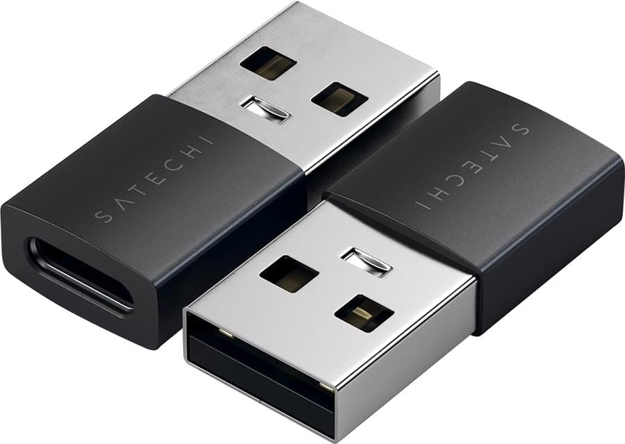 Adaptador USB-A para USB-C Satechi St-A2TAUCC (2 Unidades)